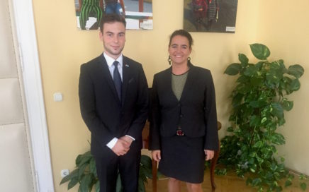 Meeting with Katalin Novák, MInister of State for Family and Youth Affairs